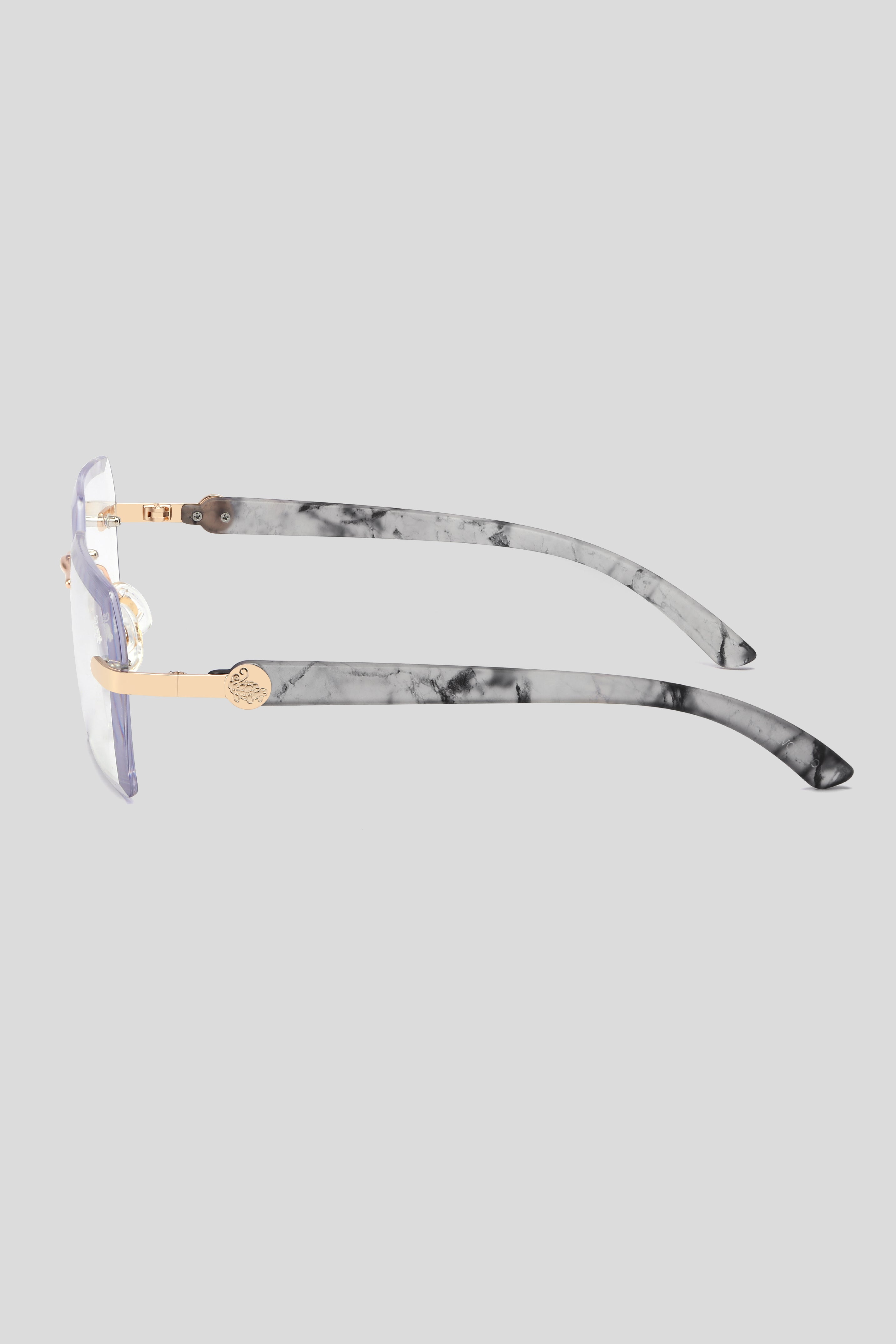 Kennedy White Marble Gold | Anti Blue