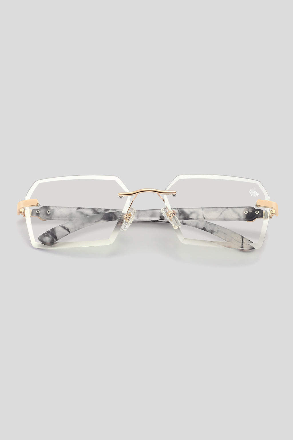 Kennedy White Marble Gold | Anti Blue
