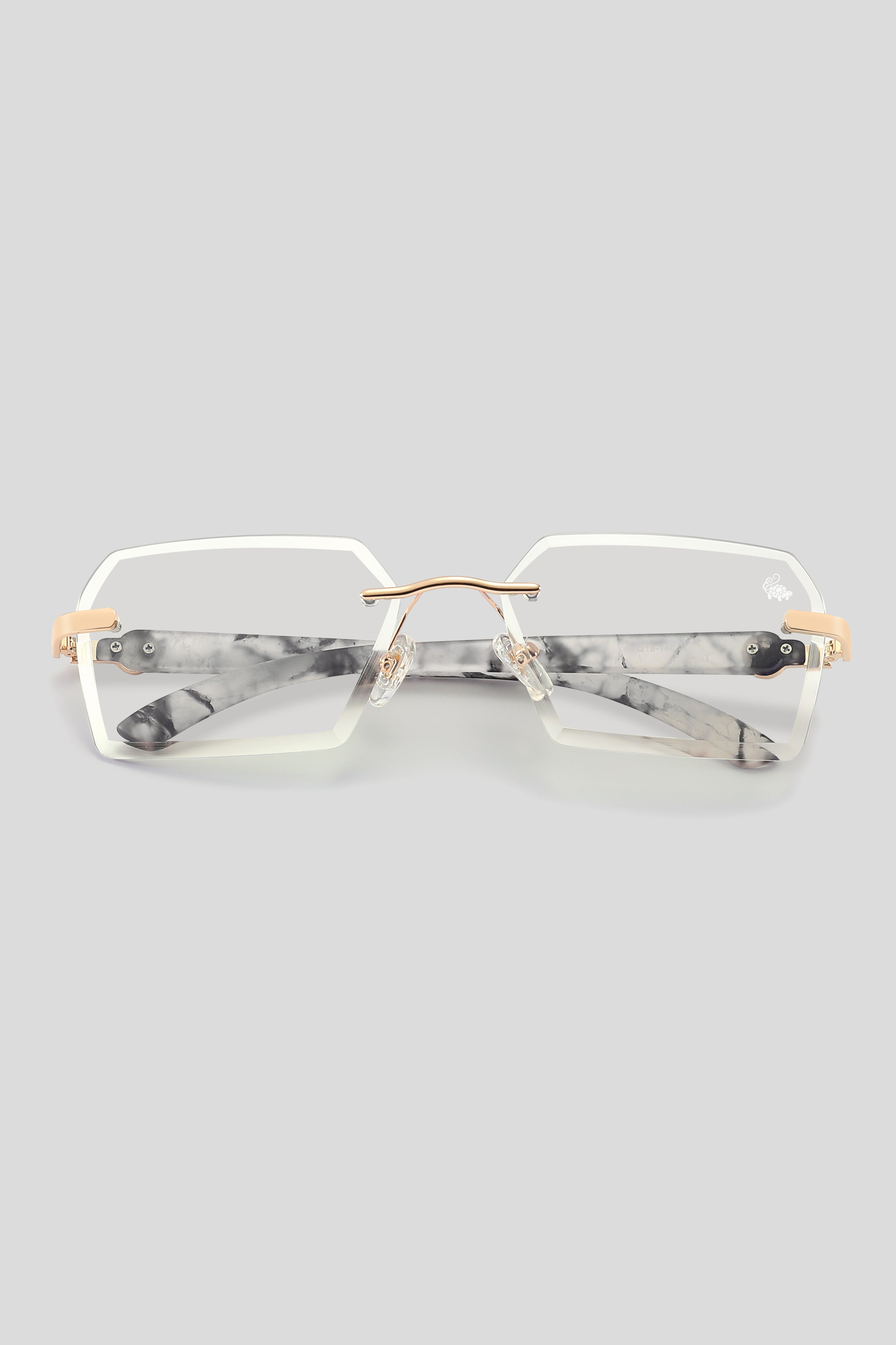 Kennedy White Marble Gold | Anti Blue