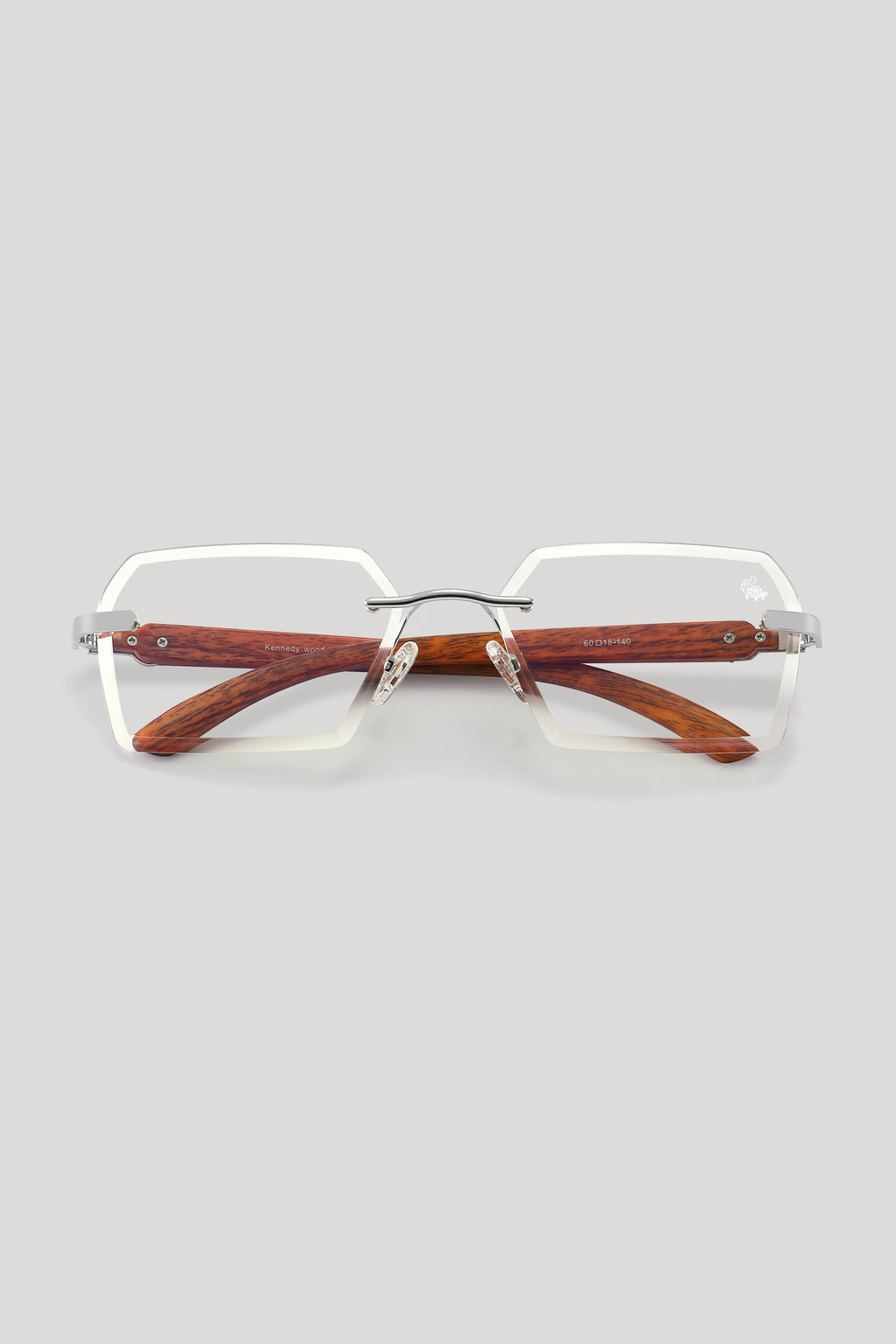 Kennedy Wood Silver | Anti Blue
