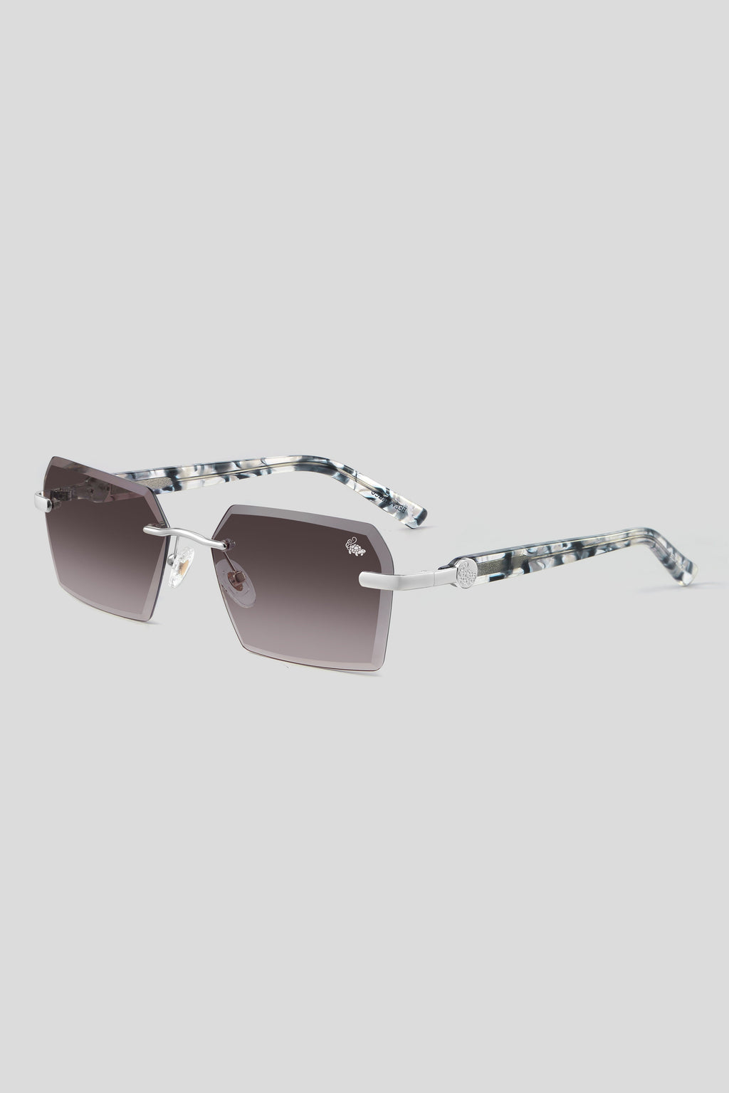 Kennedy White Marble Silver | Smoke