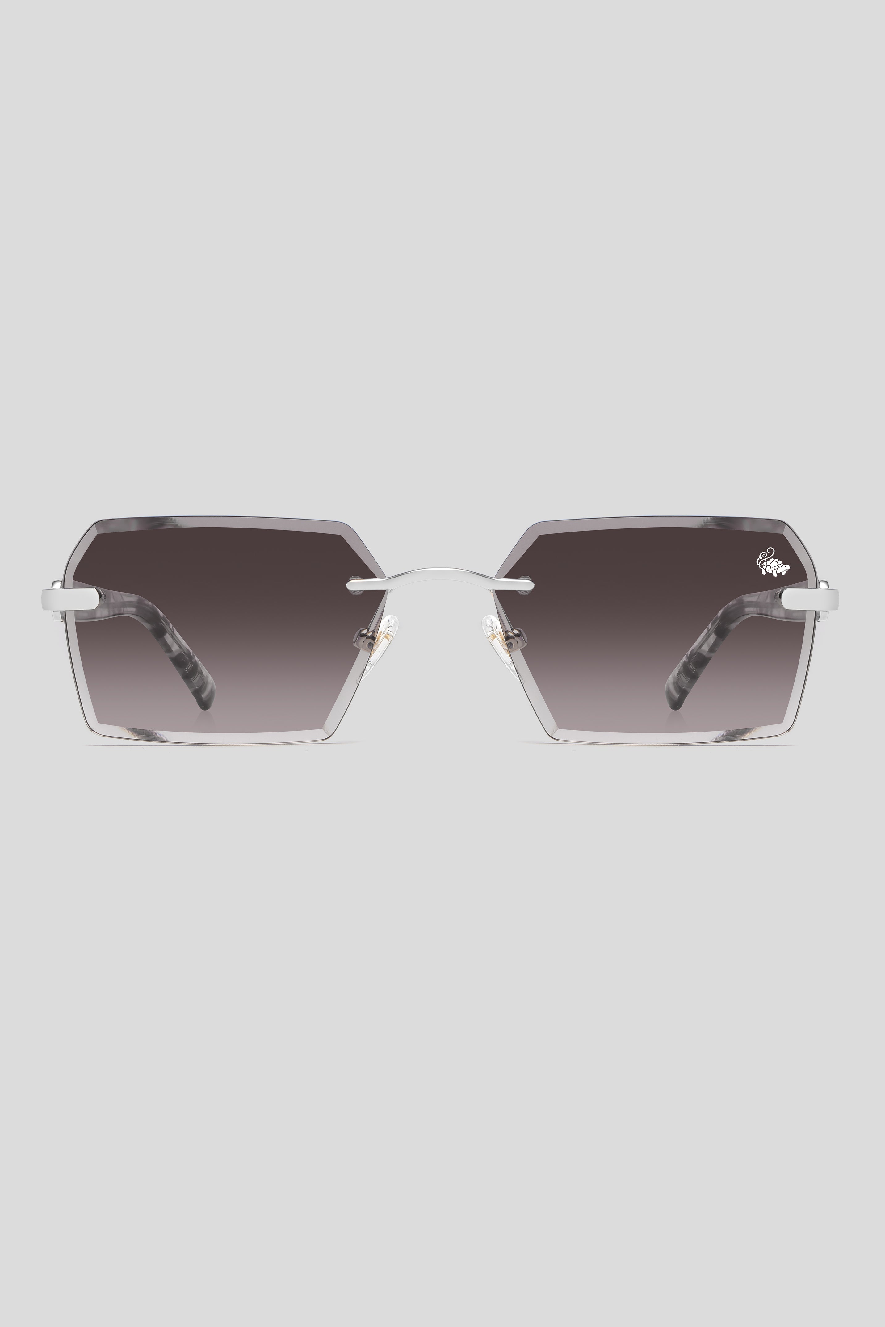Kennedy White Marble Silver | Smoke