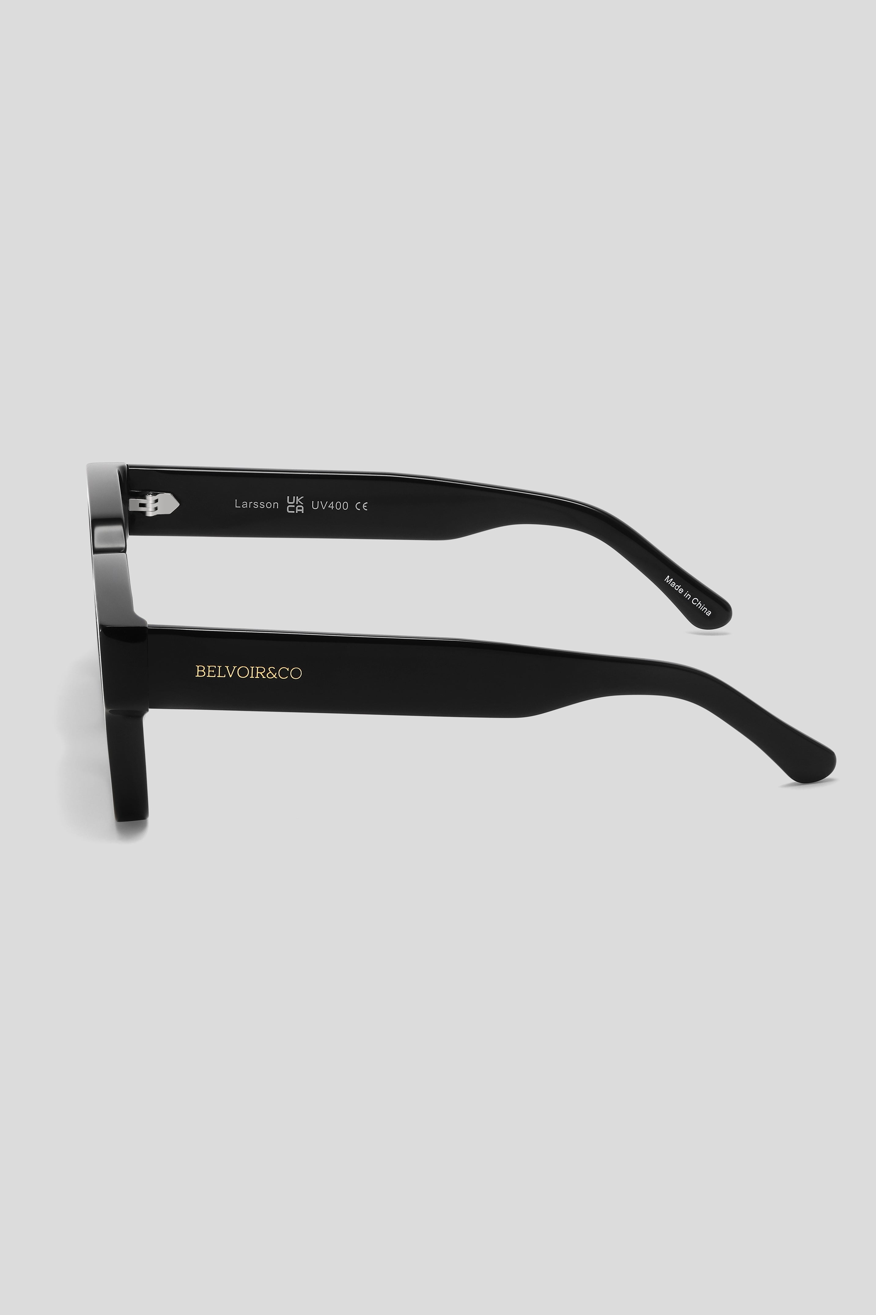 Larsson Gloss Black | Blue