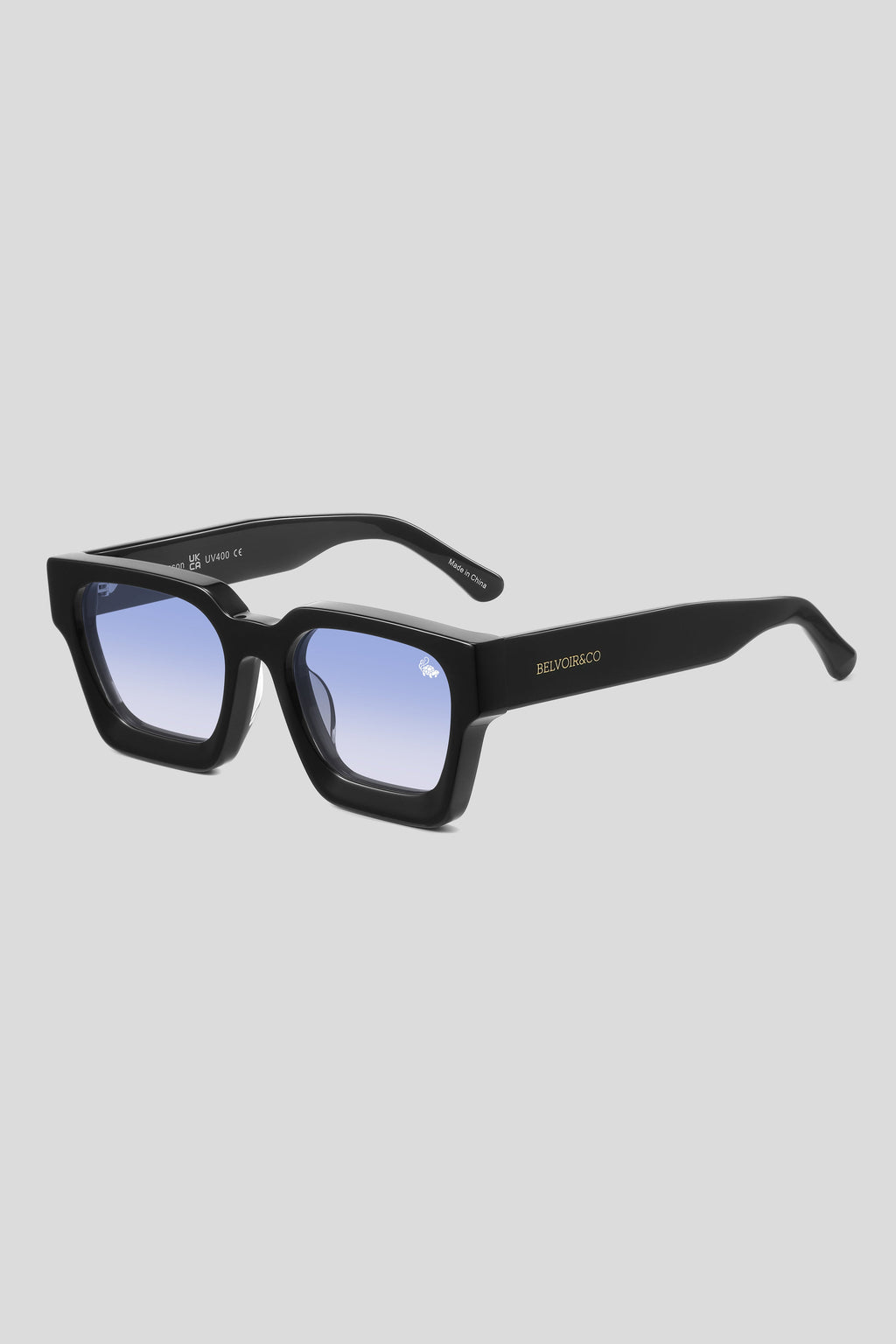 Larsson Gloss Black | Blue