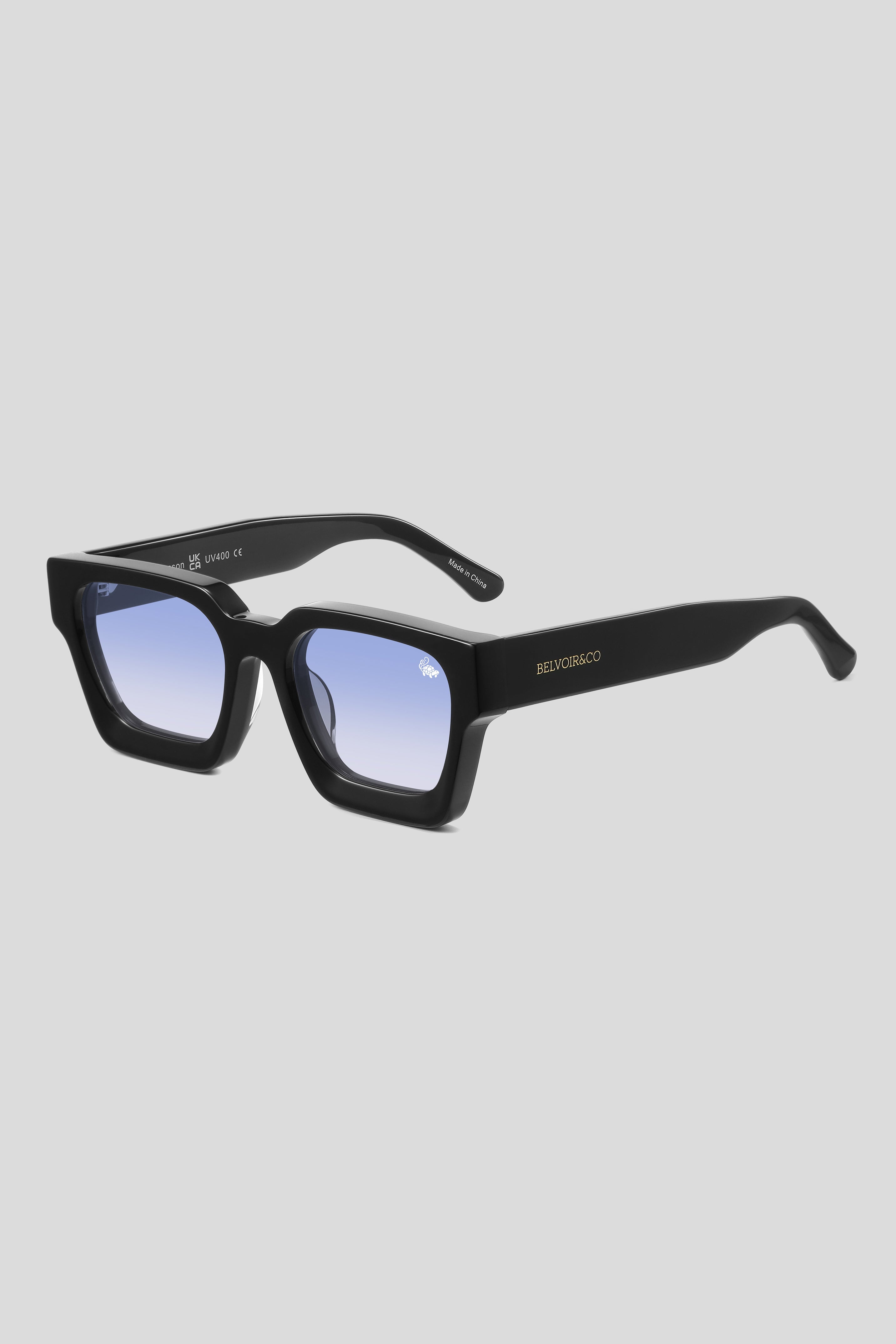 Larsson Gloss Black | Blue