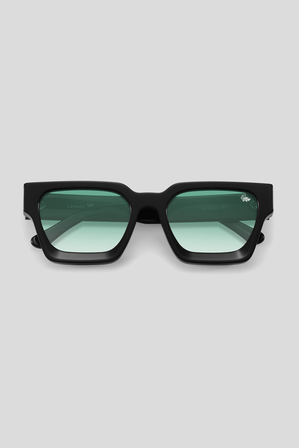 Larsson Gloss Black | Green