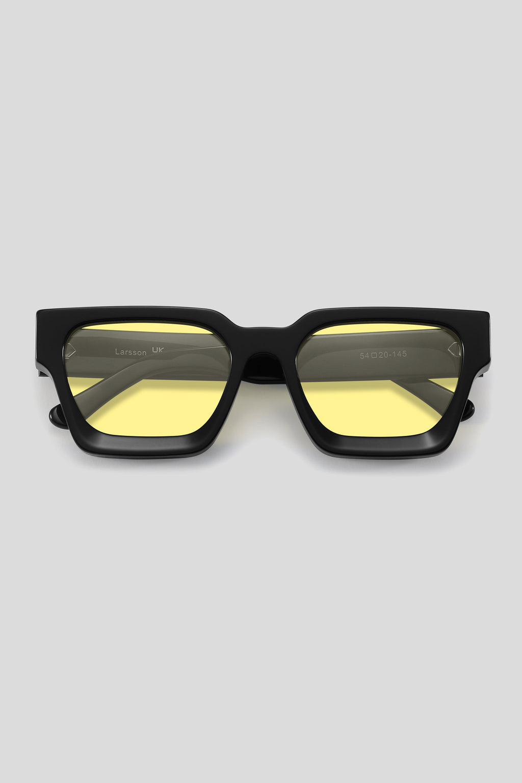 Larsson Gloss Black | Yellow