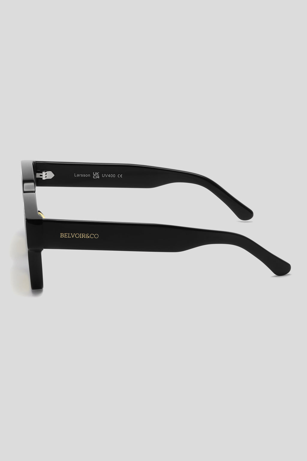 Larsson Gloss Black | Yellow