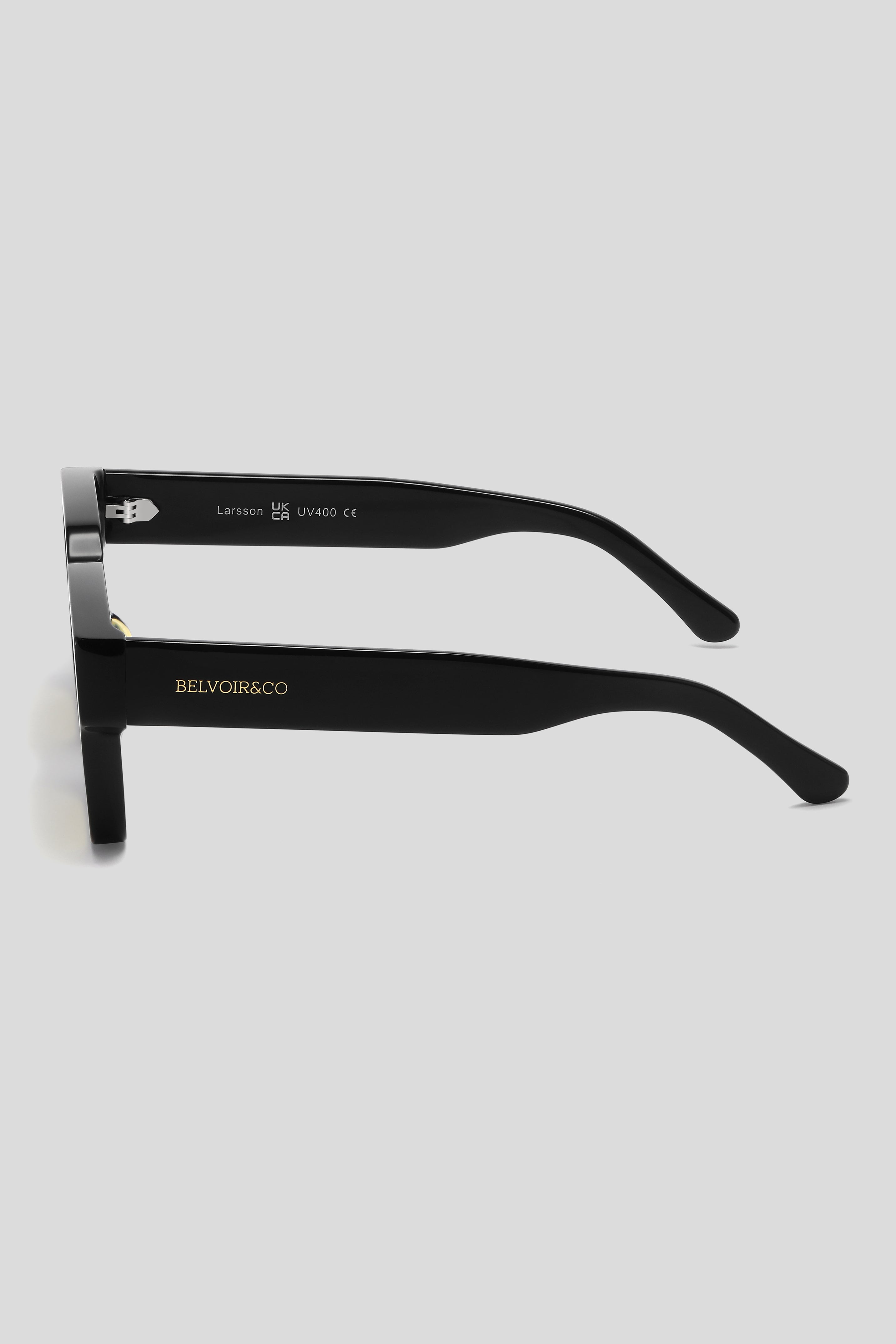 Larsson Gloss Black | Yellow