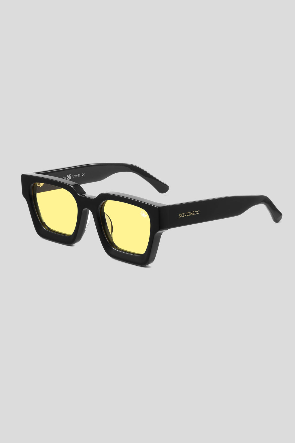 Larsson Gloss Black | Yellow
