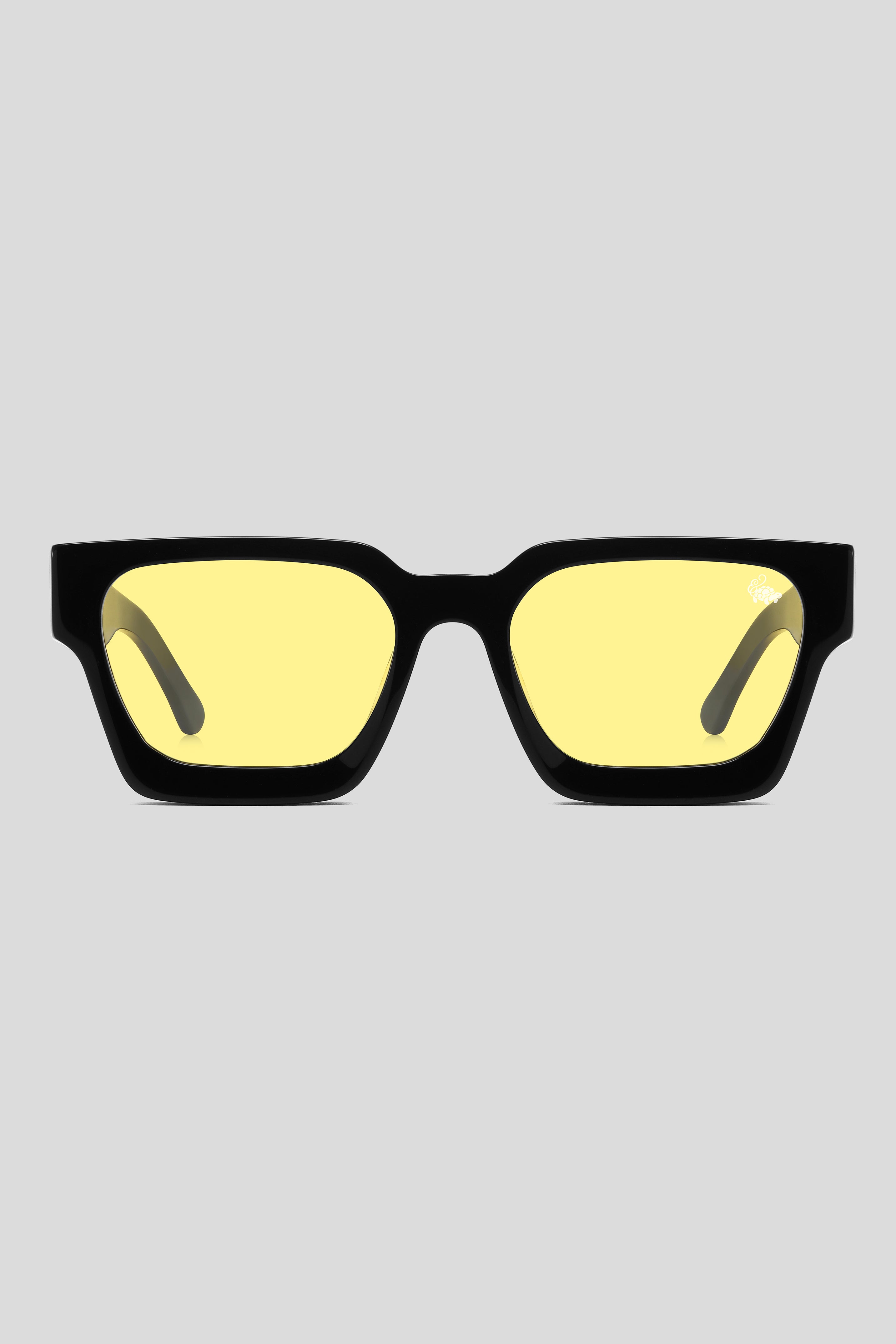 Larsson Gloss Black | Yellow