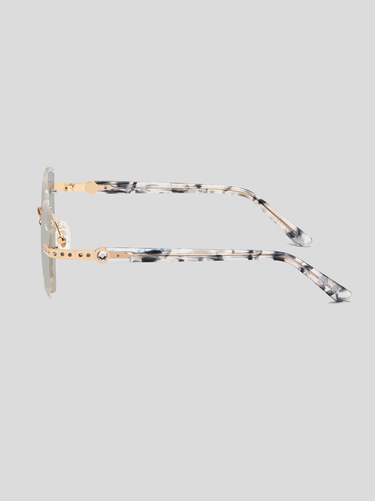 Palmeira Marble Transition Black | Gold