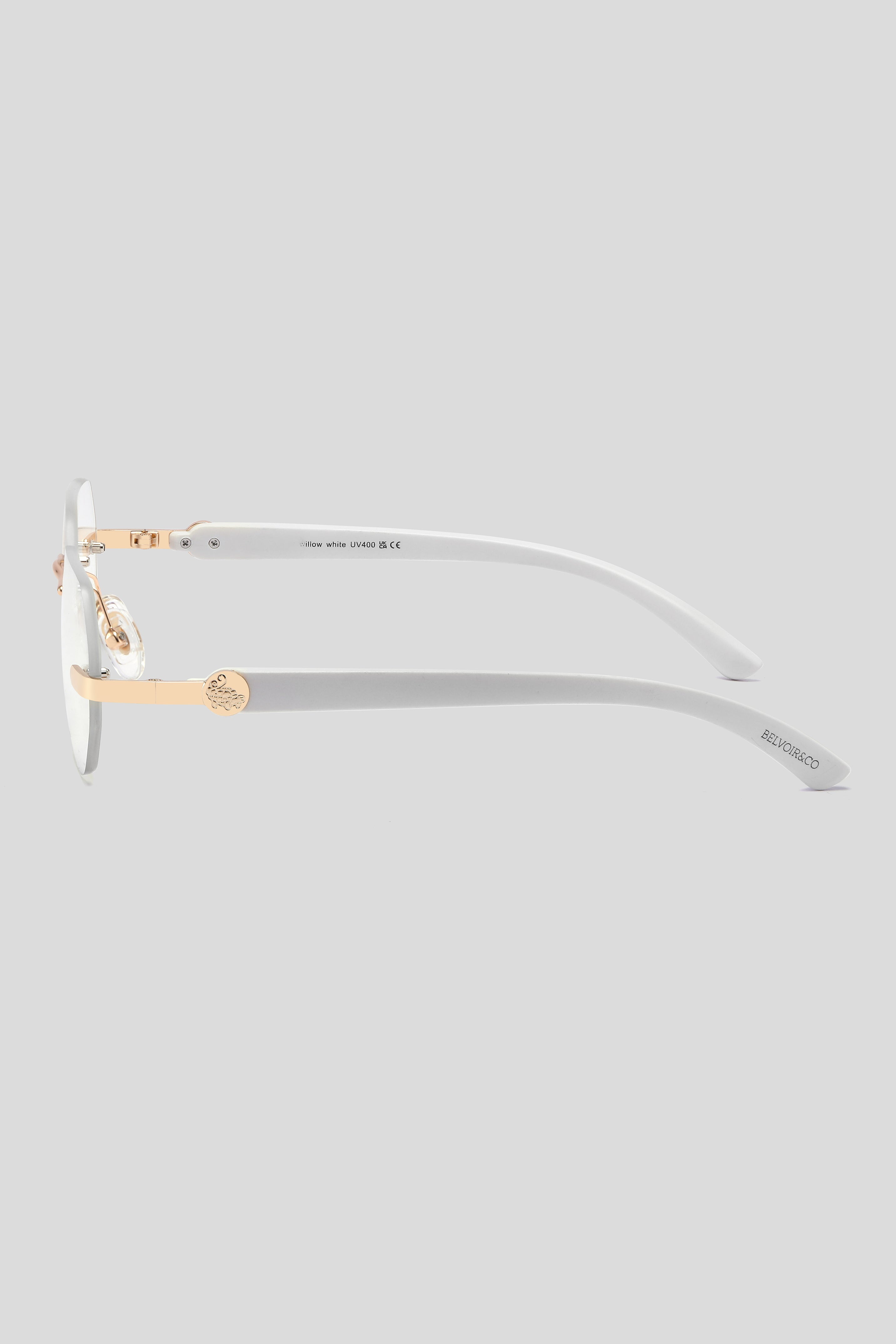 Willow Anti Blue Gold | White