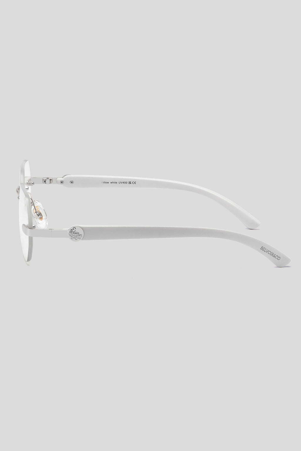Willow Anti Blue Silver | White