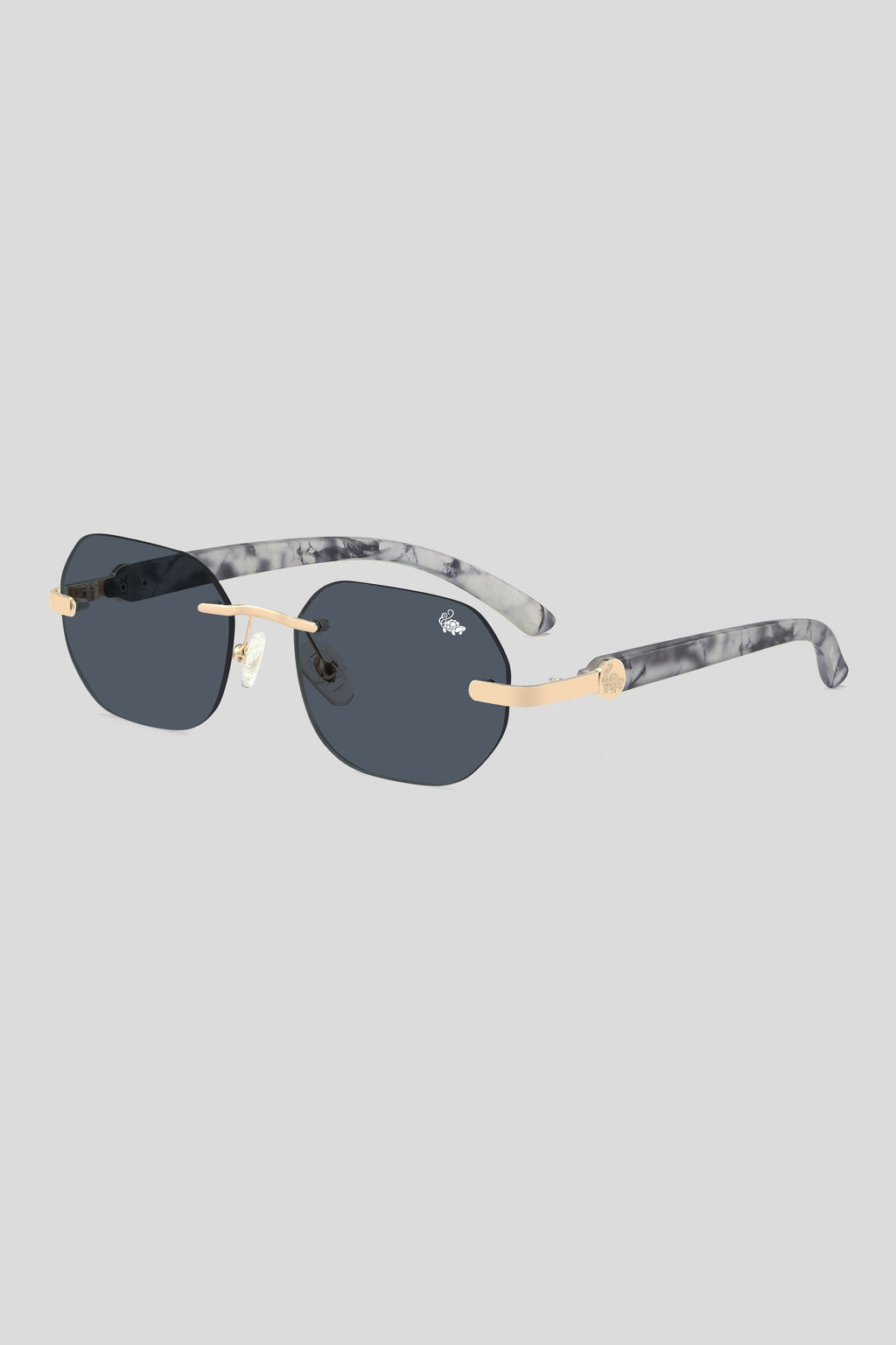 Willow White Marble | Black