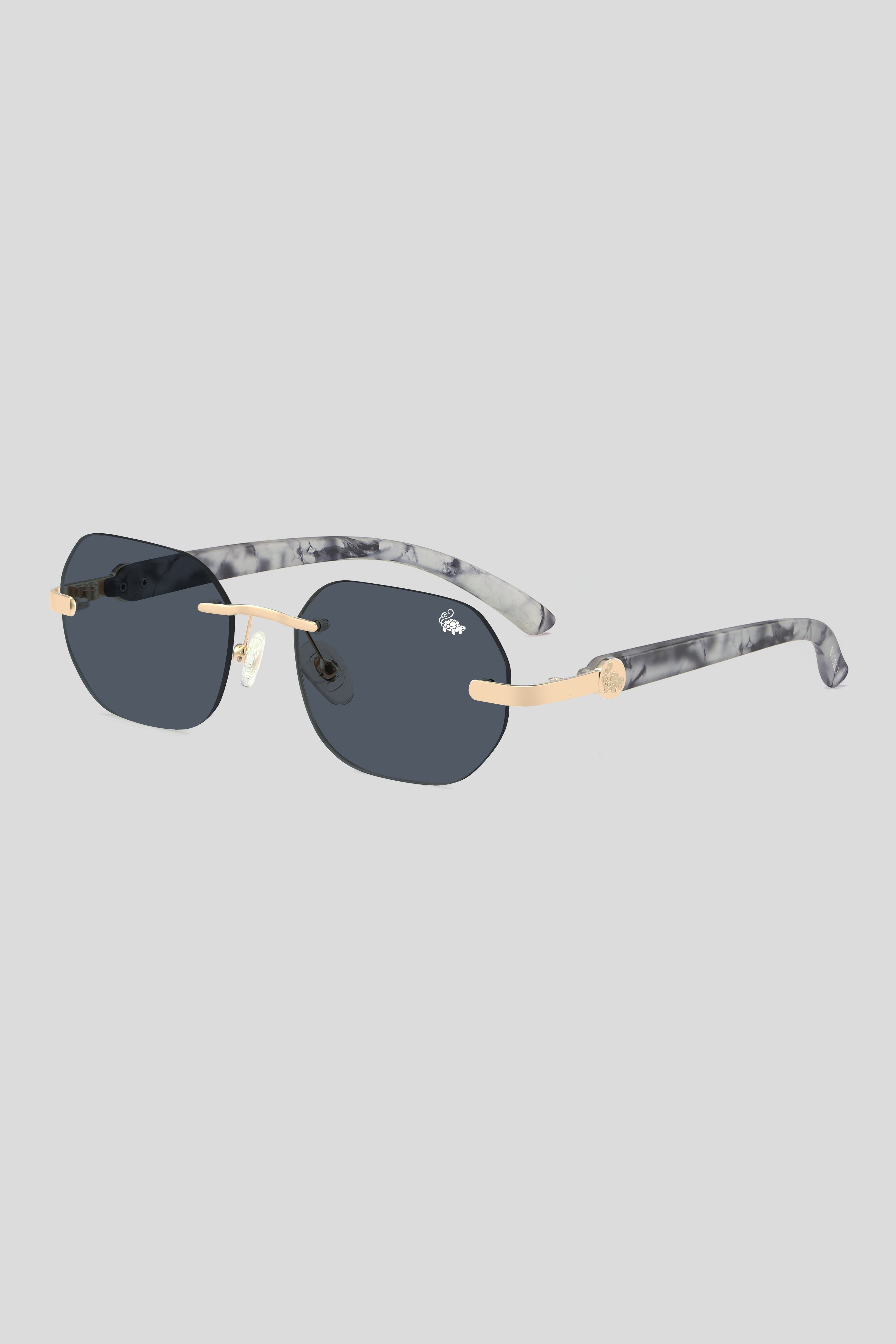 Willow White Marble | Black