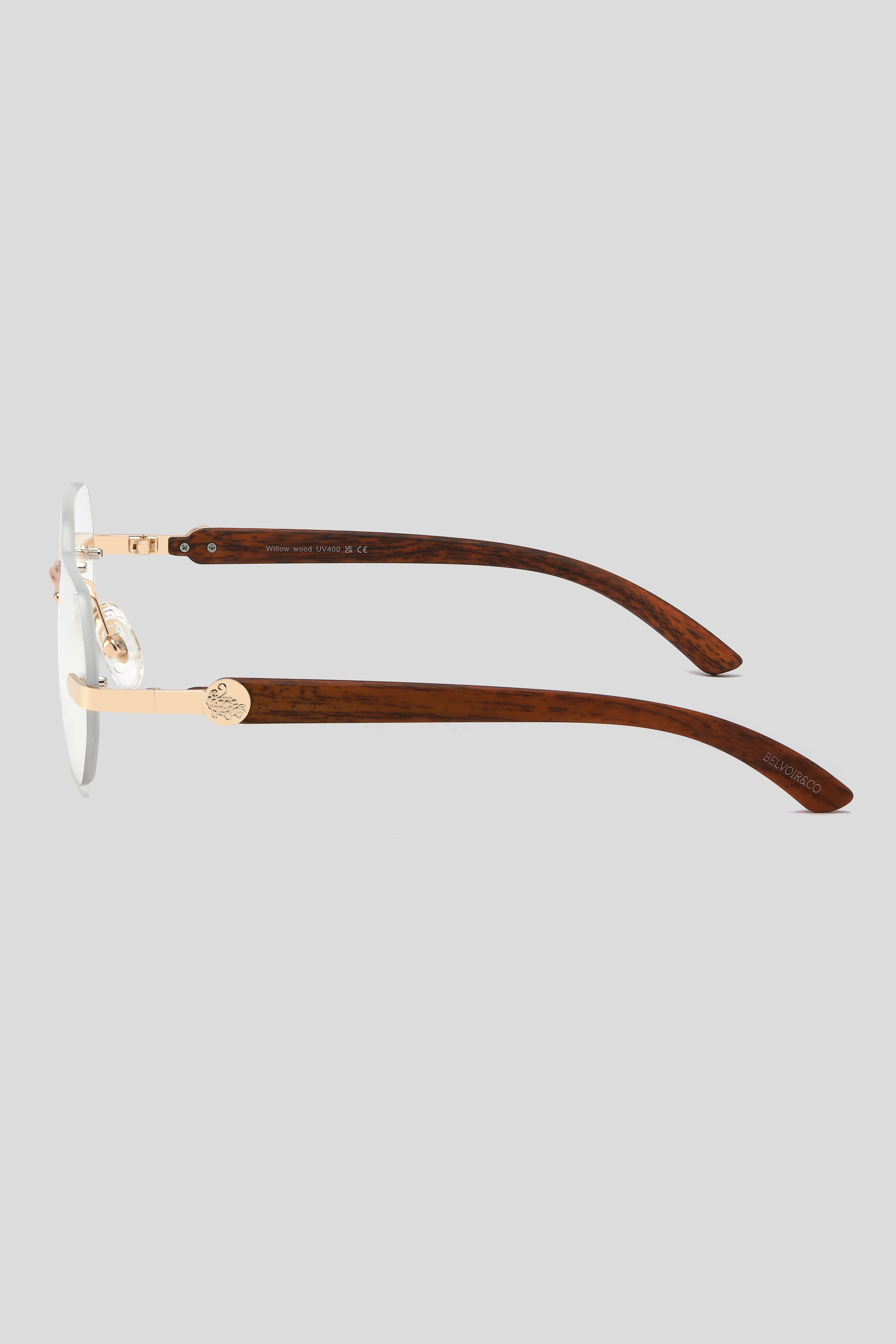 Willow Wood Gold | Anti Blue